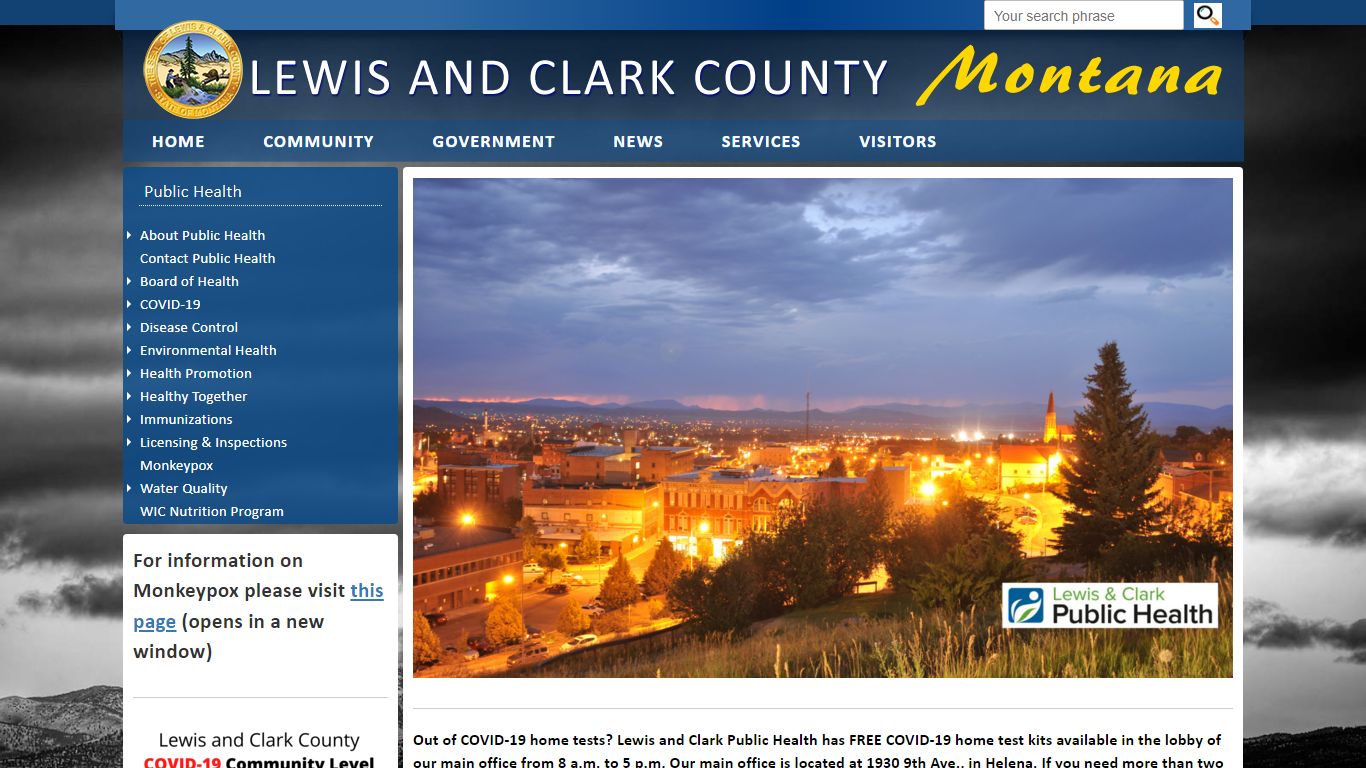 Lewis and Clark County: Public Health